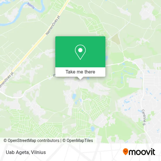 Uab Ageta map