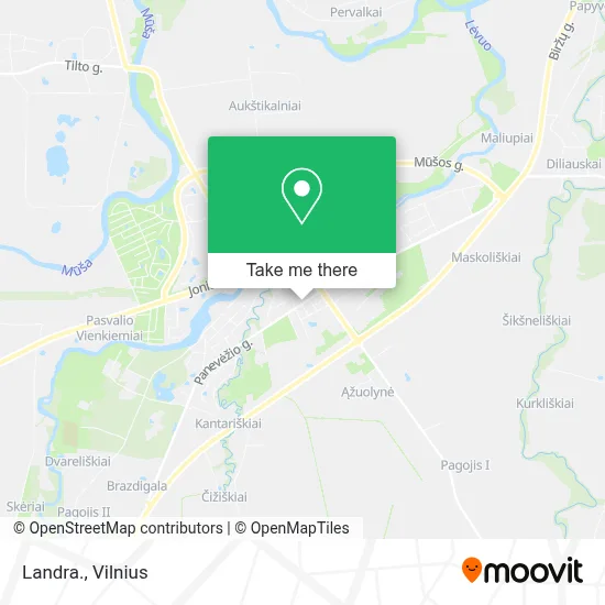 Landra. map