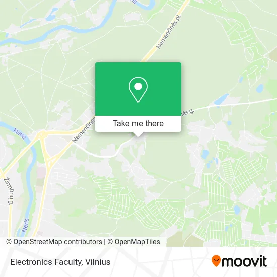 Electronics Faculty map