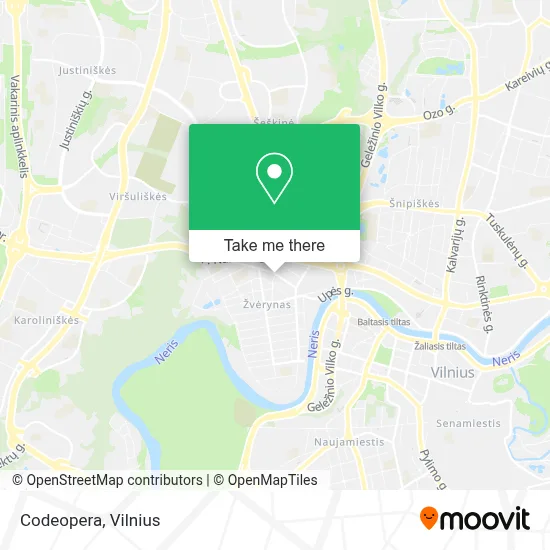 Codeopera map