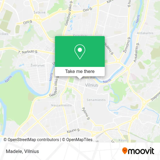 Madele map
