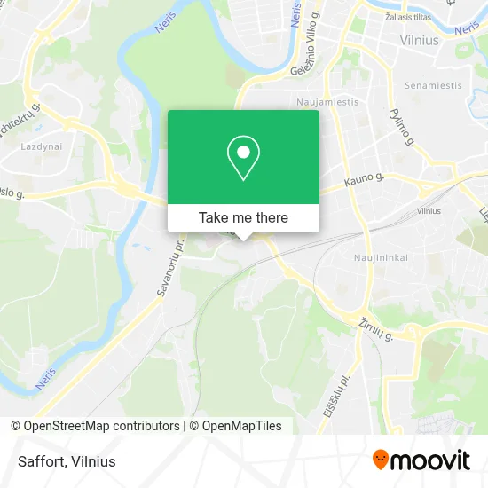 Saffort map