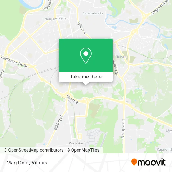 Mag Dent map