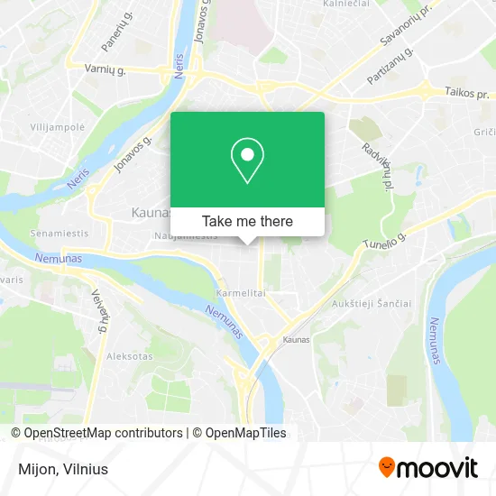 Mijon map