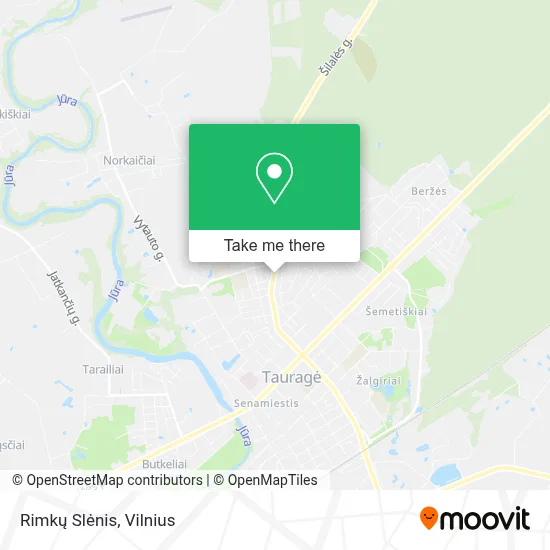 Rimkų Slėnis map