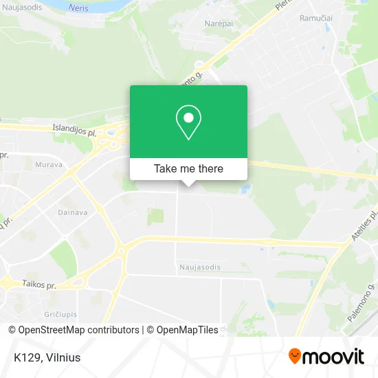 K129 map