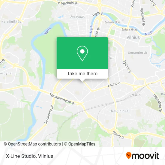 X-Line Studio map