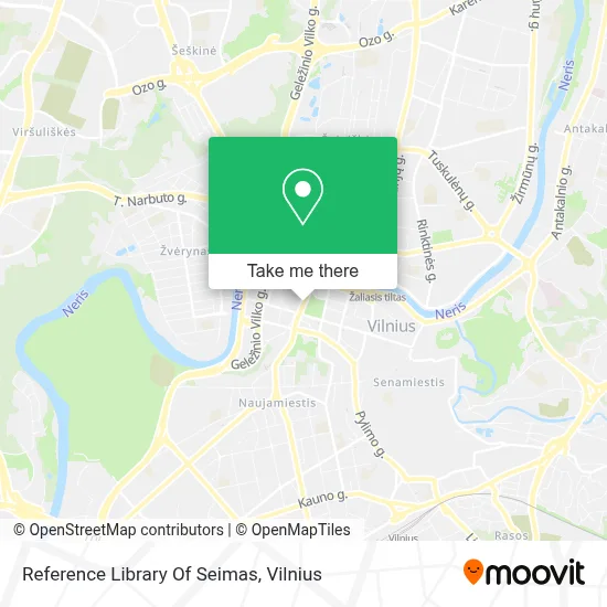Reference Library Of Seimas map