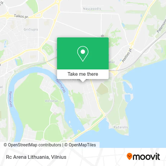 Rc Arena Lithuania map