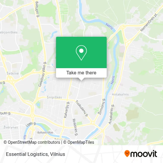 Essential Logistics map