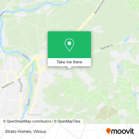 Strato Homes map