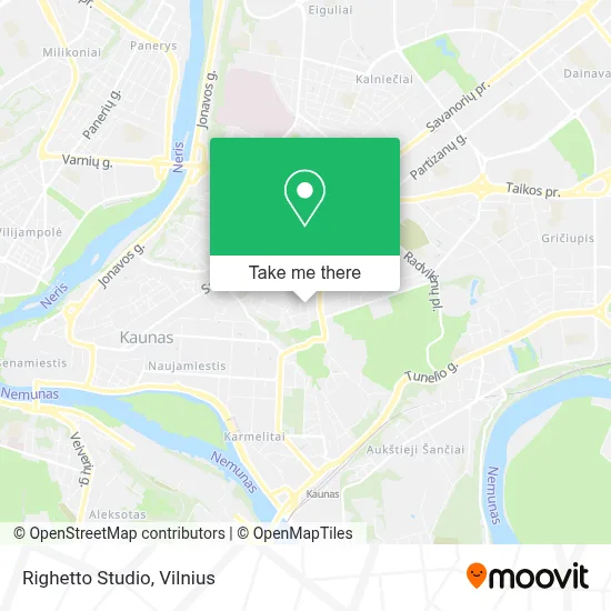 Righetto Studio map