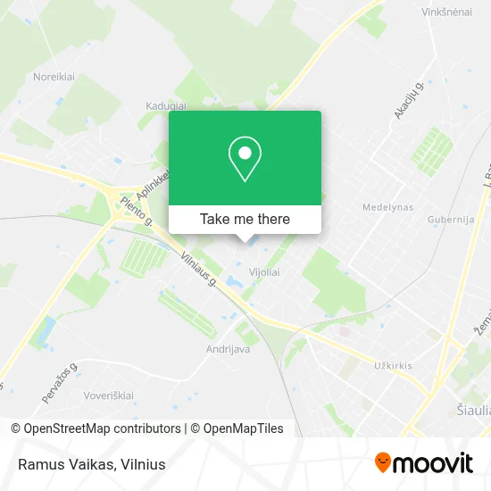 Ramus Vaikas map