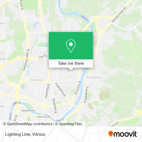 Lighting Line map