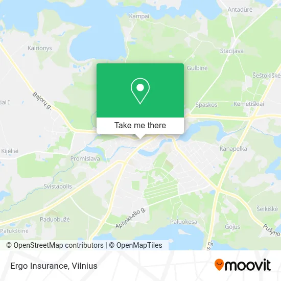 Ergo Insurance map