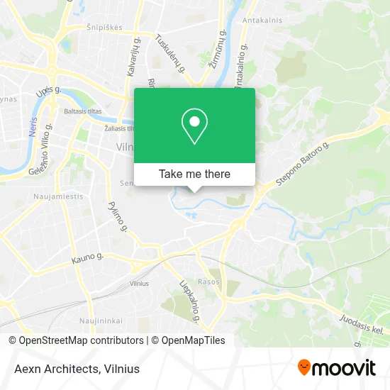 Aexn Architects map