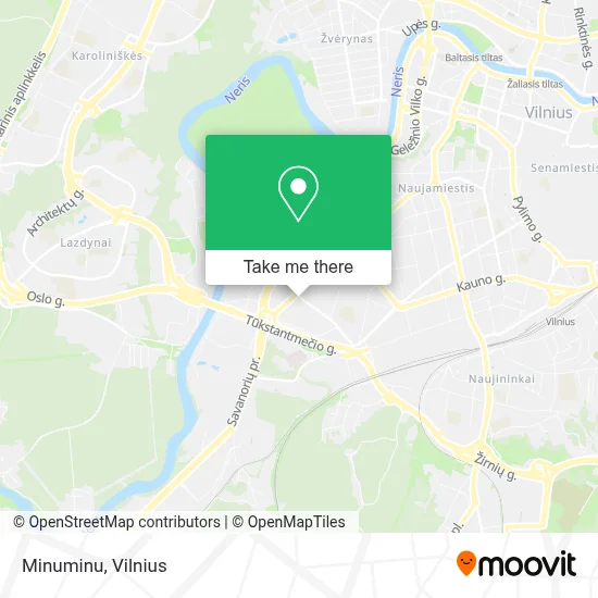 Minuminu map