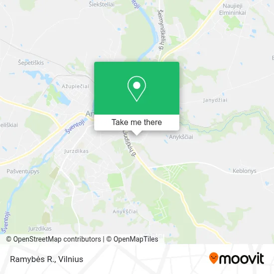 Ramybės R. map