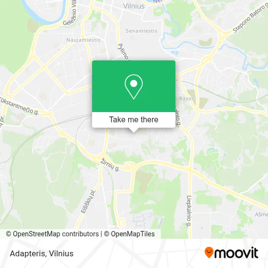 Adapteris map