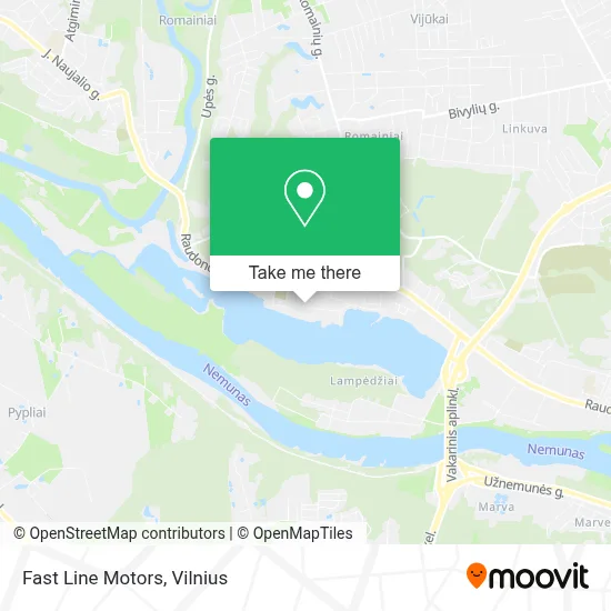 Fast Line Motors map