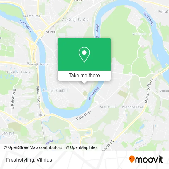 Freshstyling map