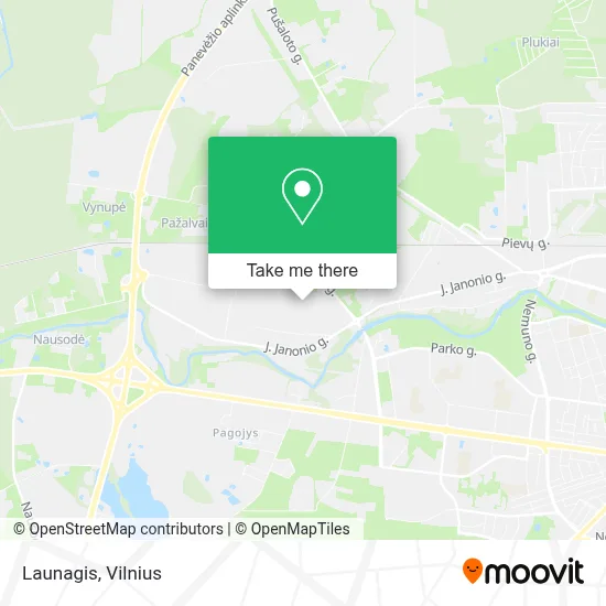 Launagis map