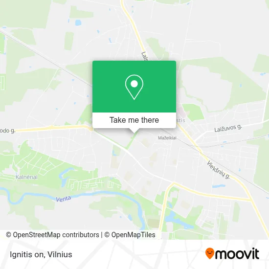 Ignitis on map