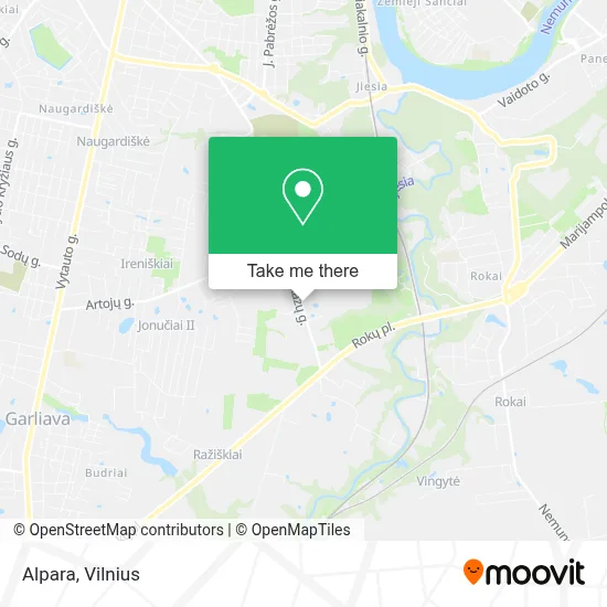 Alpara map