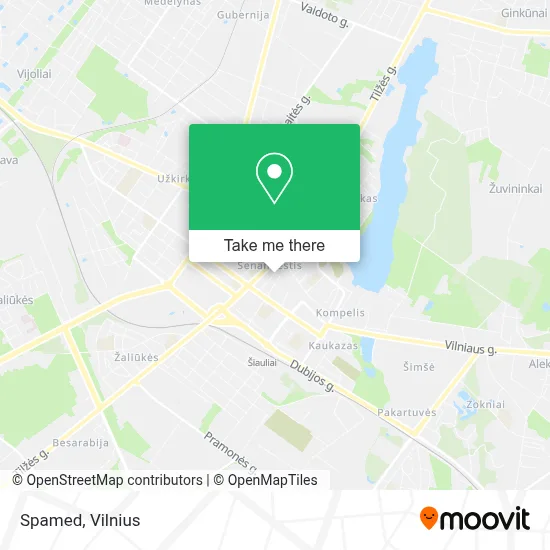 Spamed map
