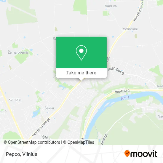 Pepco map