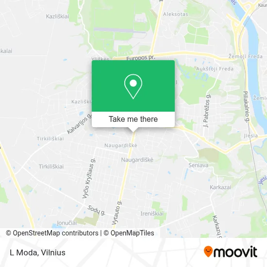 L Moda map