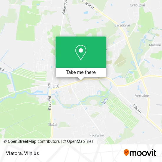 Viatora map
