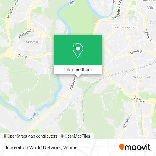 Innovation World Network map