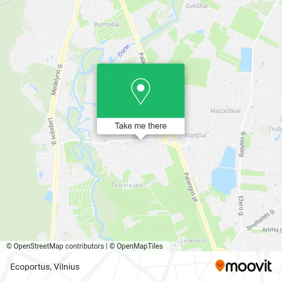 Ecoportus map