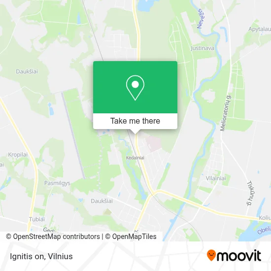 Ignitis on map