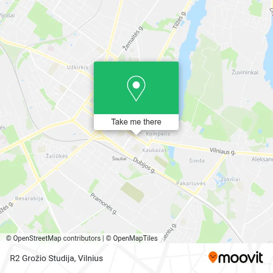 R2 Grožio Studija map