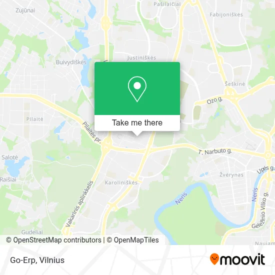 Go-Erp map