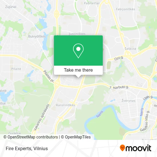 Fire Experts map