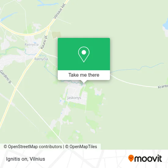 Ignitis on map