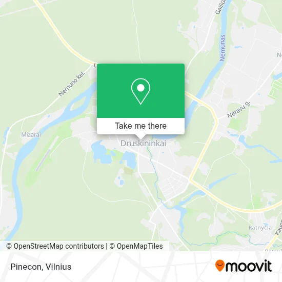 Pinecon map