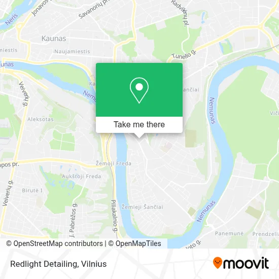 Redlight Detailing map