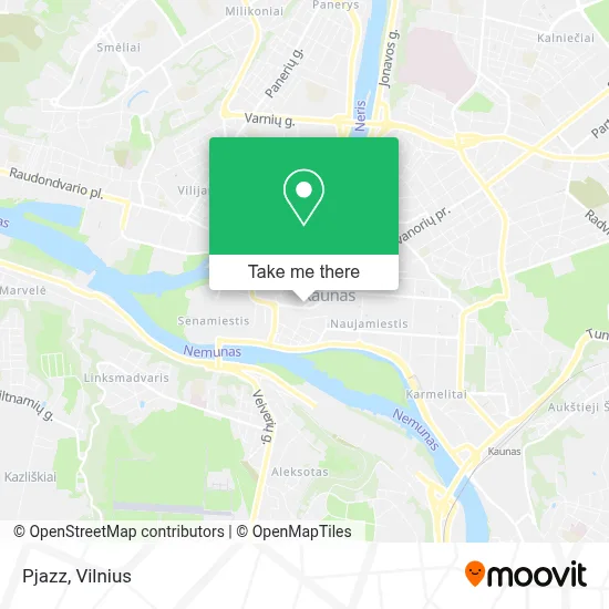 Pjazz map