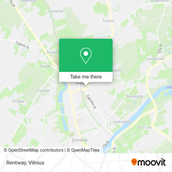 Rentway map