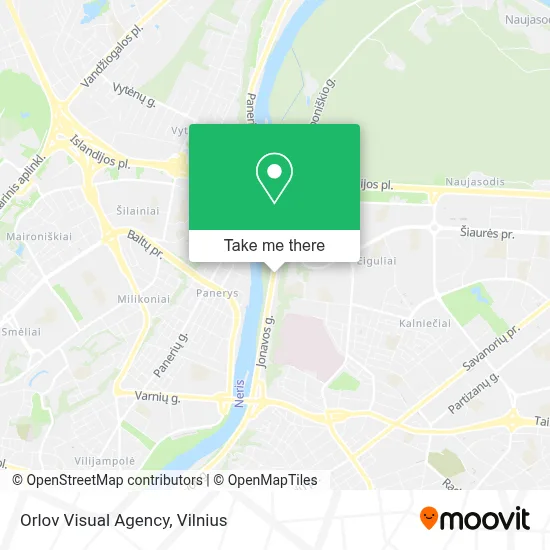 Orlov Visual Agency map