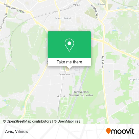 Avis map