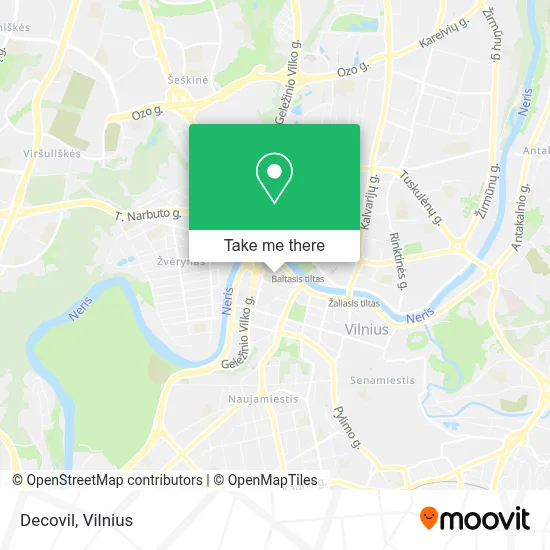Decovil map