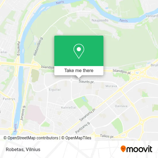 Robetas map