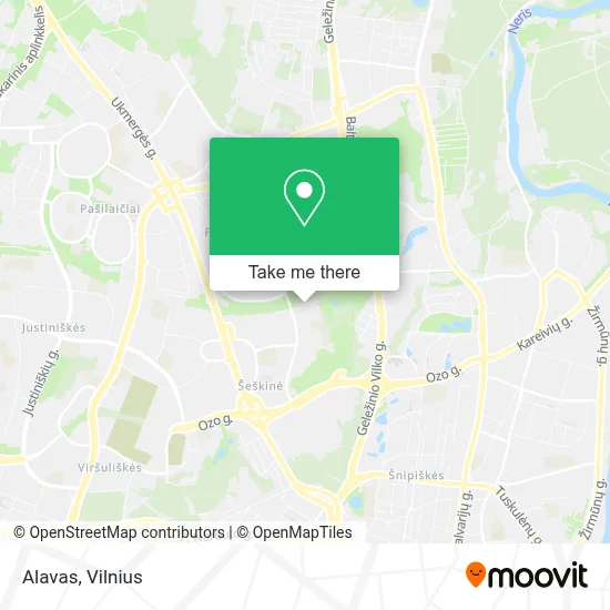 Alavas map