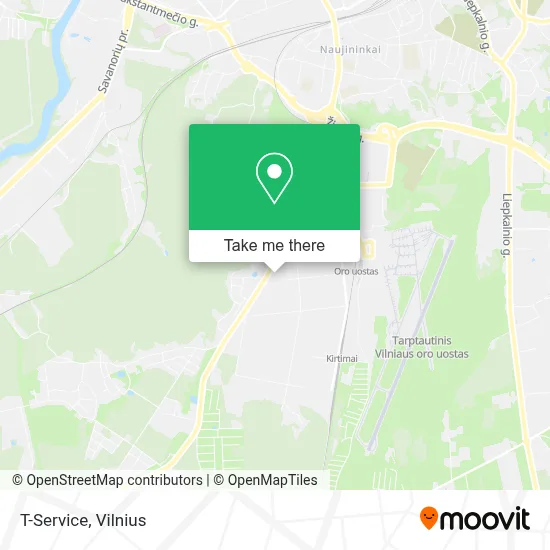 T-Service map