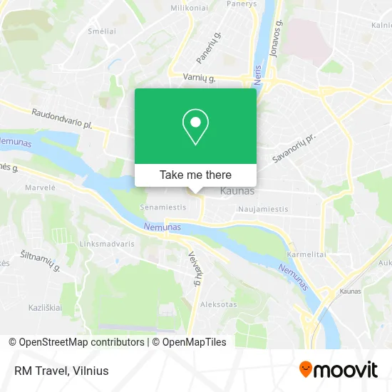 Rm Travel map